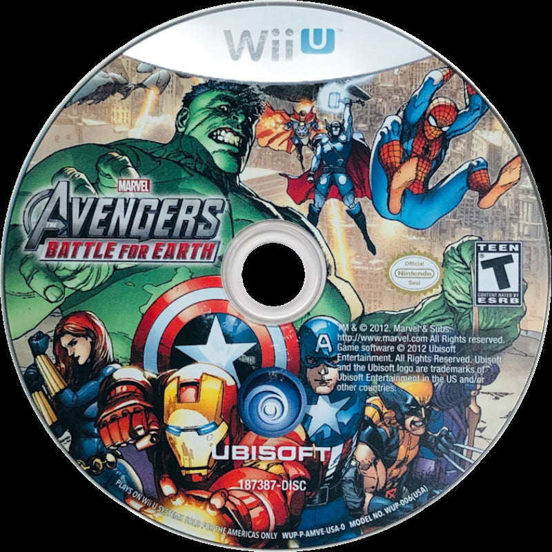 Marvel Avengers: Battle For Earth Wii U - Video Game - Used - CaveGamers - Image 3