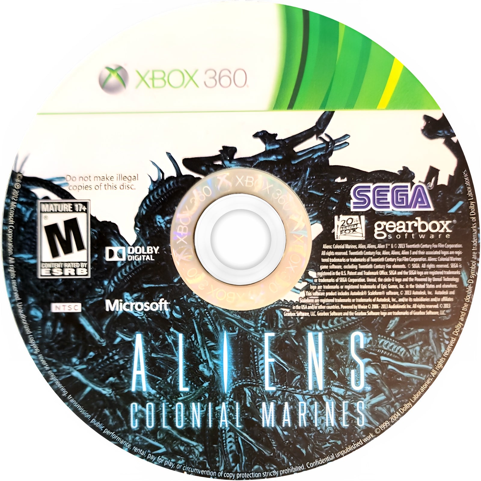 Aliens Colonial Marines Xbox 360 - Video Game - Used - CaveGamers - Image 3