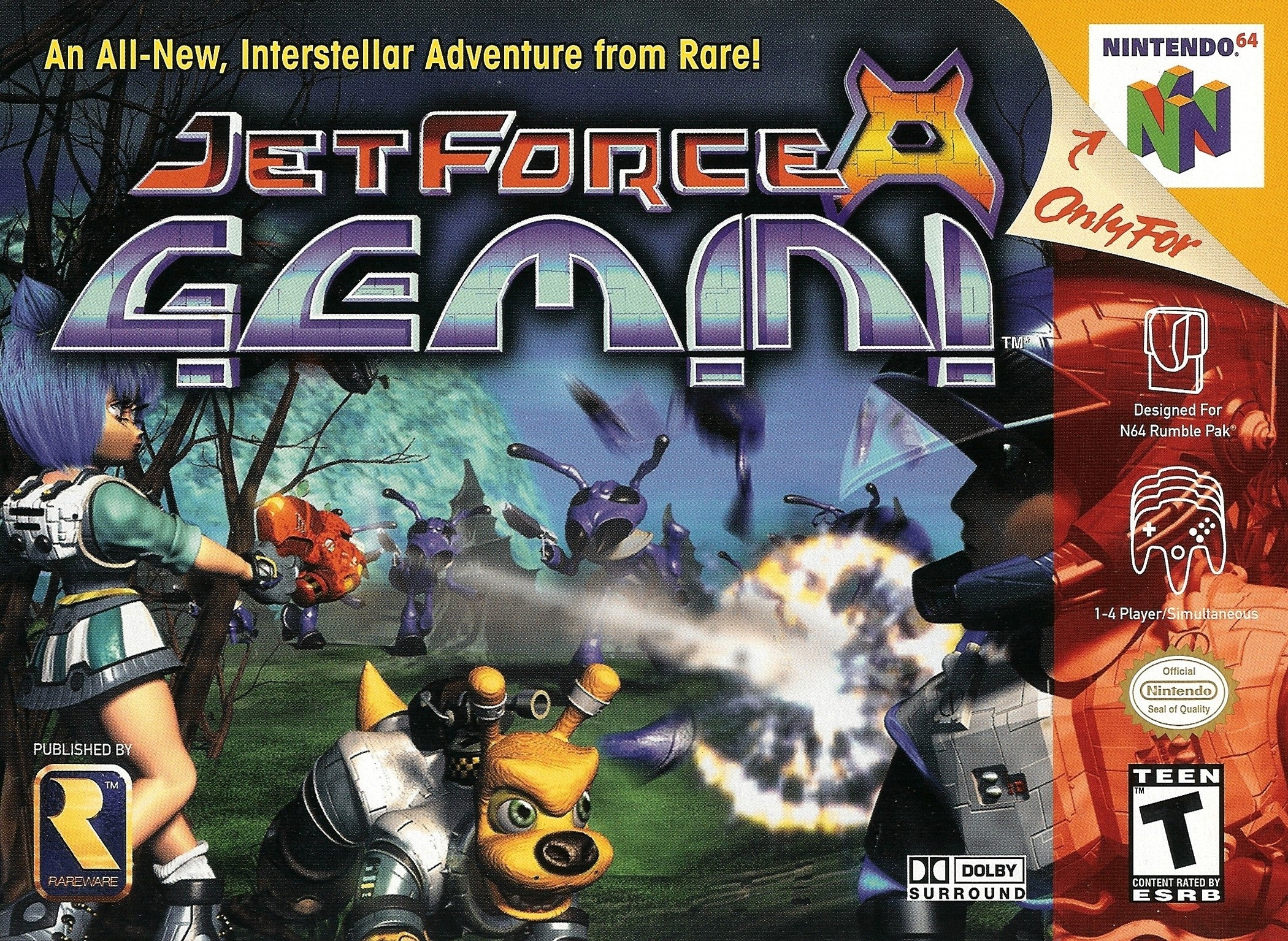 Jet Force Gemini N64 - Video Game - Used - CaveGamers