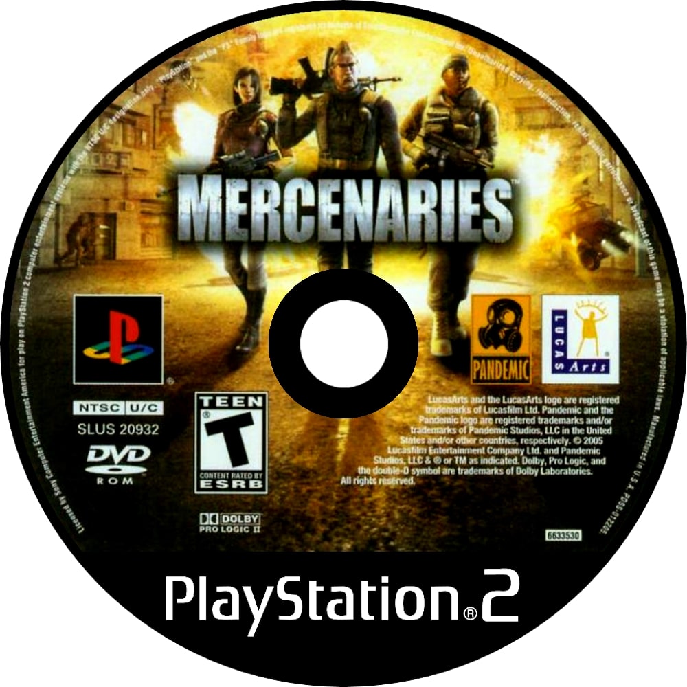Mercenaries: Playground of Destruction PS2 - Video Game - Used - CaveGamers - Image 3