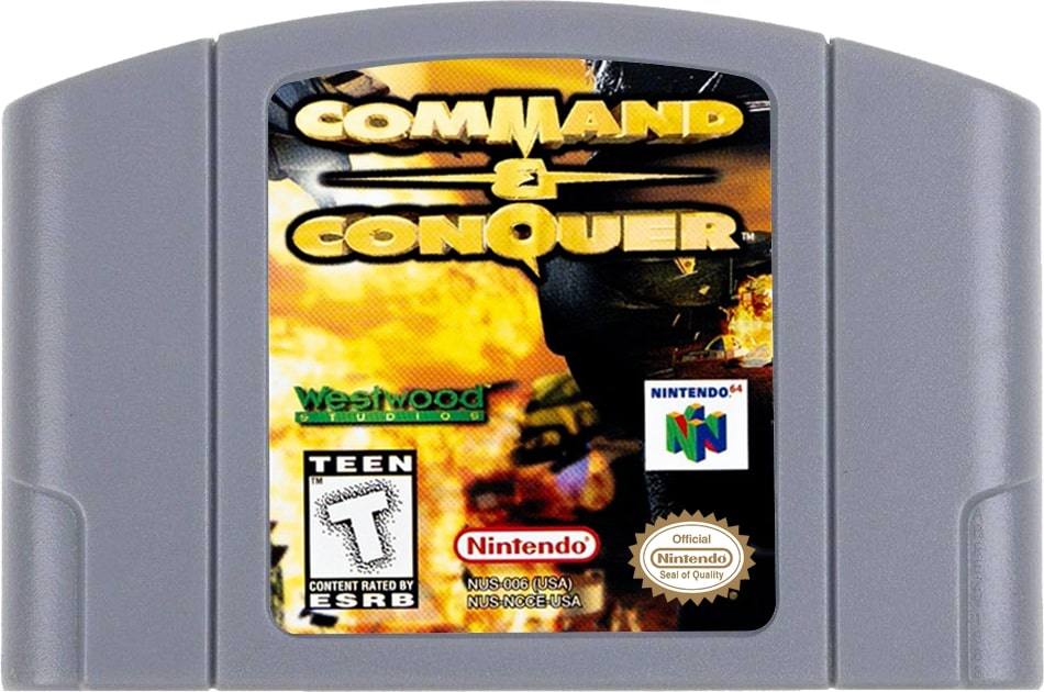 Command & Conquer N64 - Video Game - Used - CaveGamers - Image 3