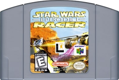 Star Wars Episode I Racer N64 - Video Game - Used - CaveGamers - Image 3