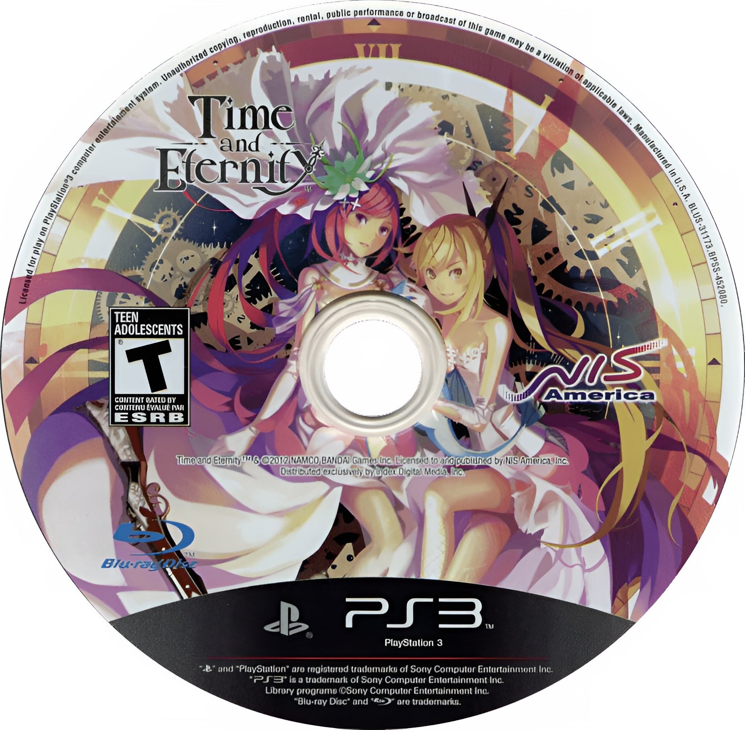 Time and Eternity PS3 - Video Game - Used - CaveGamers - Image 3