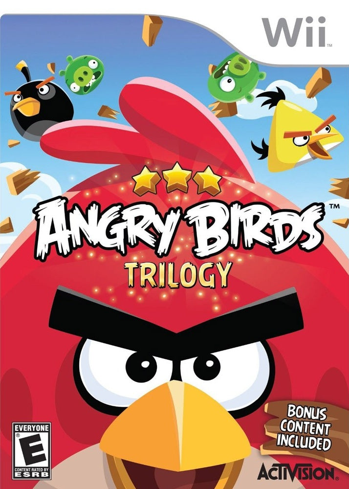 Angry Birds Trilogy Wii - Video Game - Used - CaveGamers