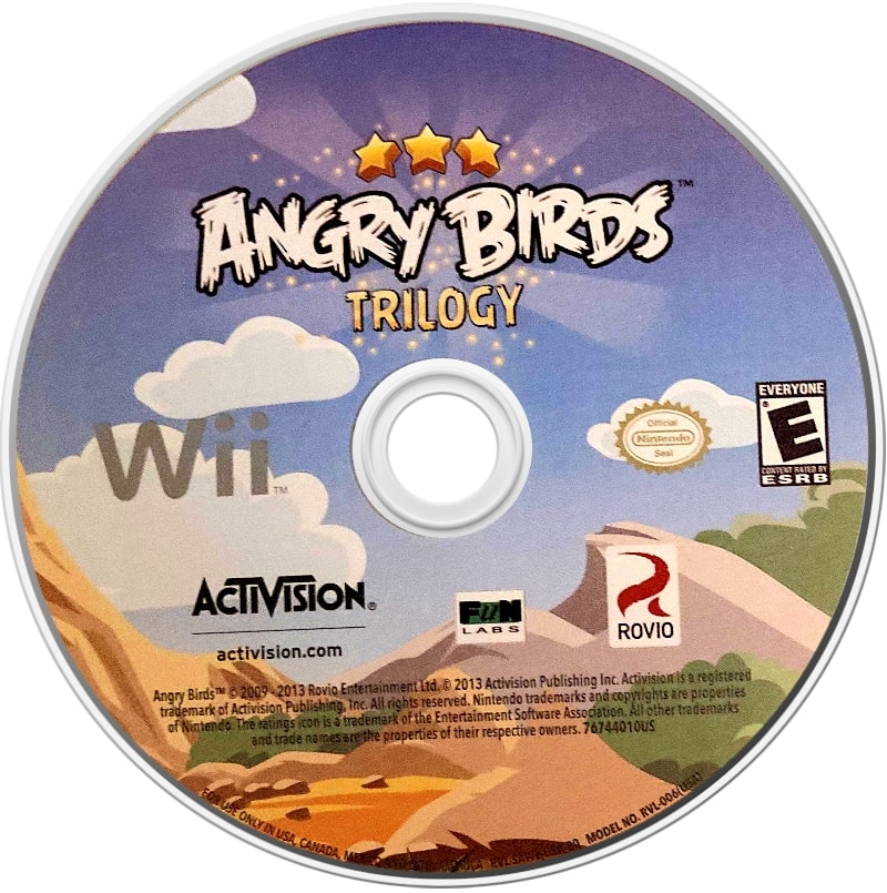 Angry Birds Trilogy Wii - Video Game - Used - CaveGamers - Image 3