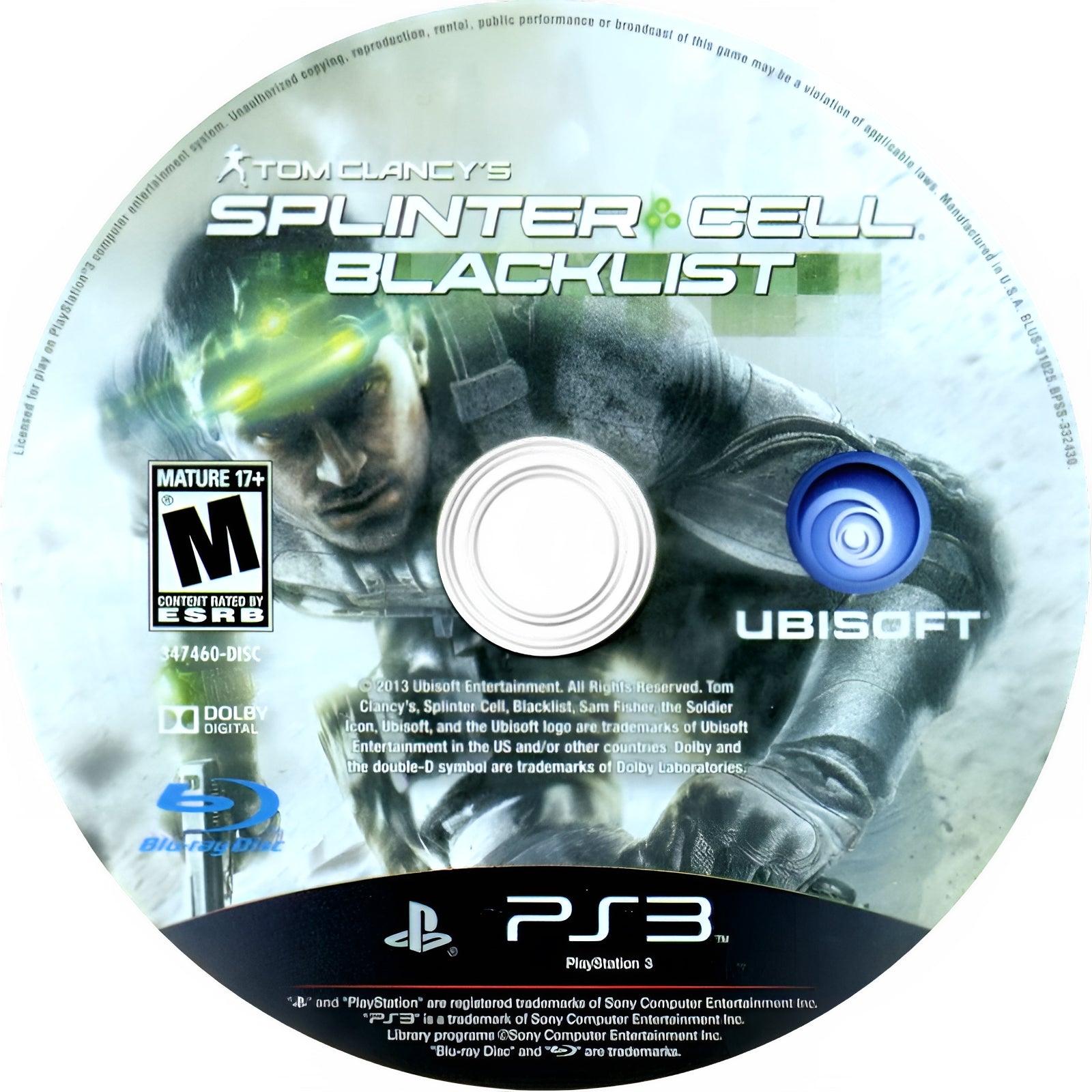 Splinter Cell: Blacklist PS3 - Video Game - Used - CaveGamers - Image 3