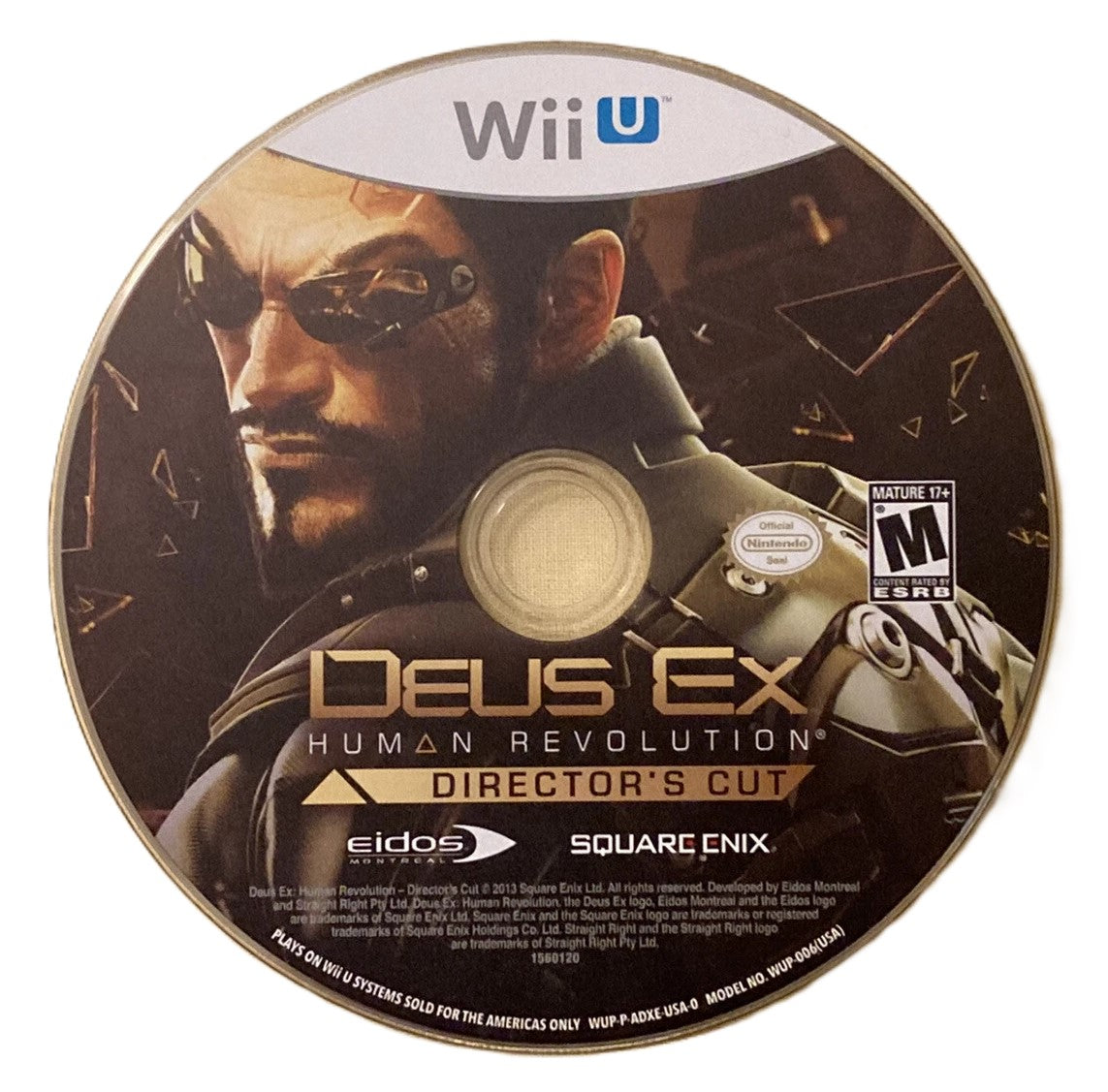 Deus Ex: Human Revolution Director's Cut Wii U - Video Game - Used - CaveGamers - Image 3