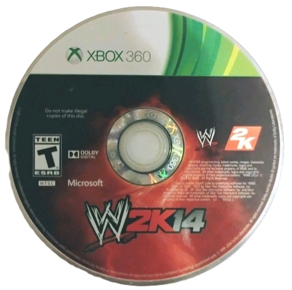 WWE 2K14 Xbox 360 - Video Game - Used - CaveGamers - Image 3