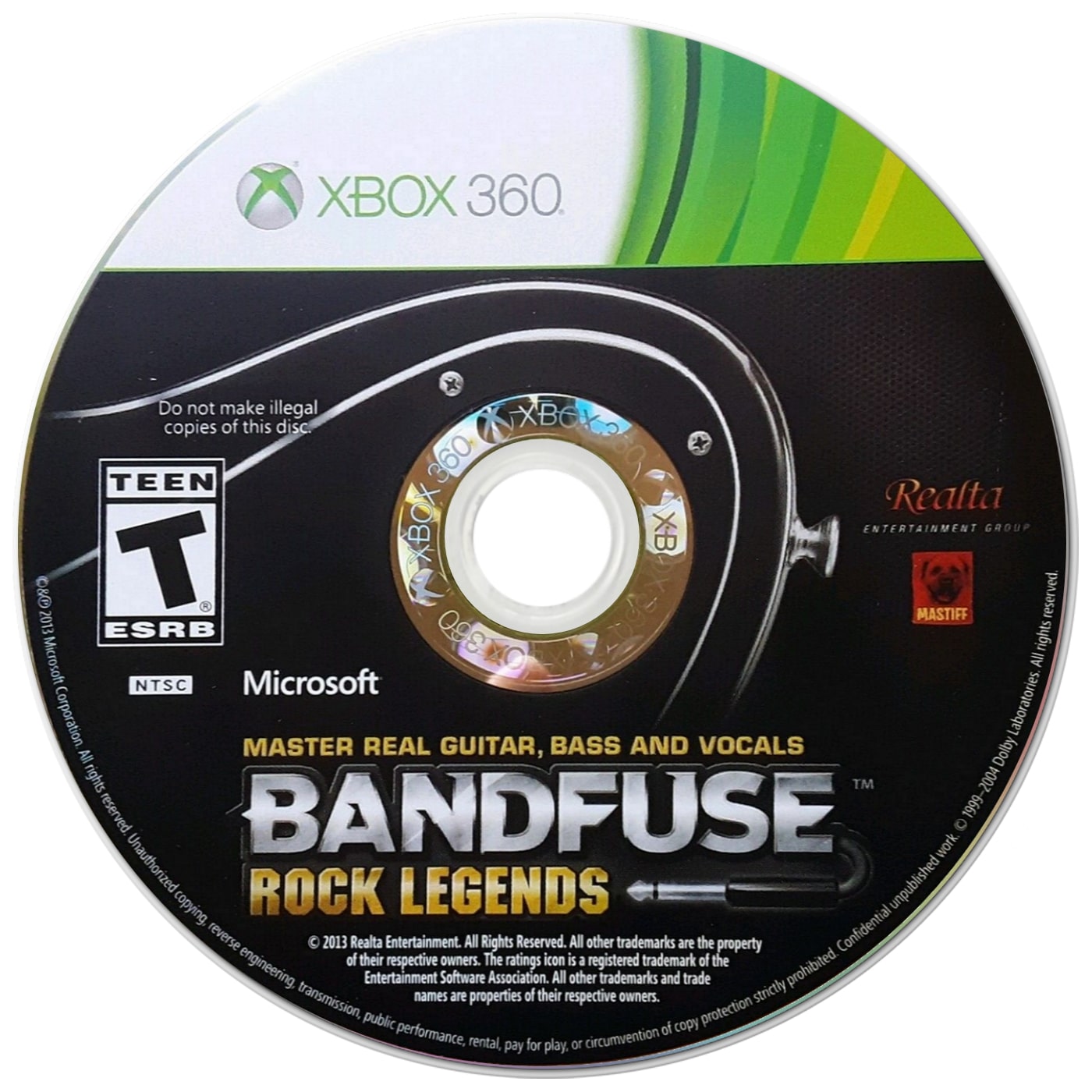 BandFuse: Rock Legends Xbox 360 - Video Game - Used - CaveGamers - Image 3