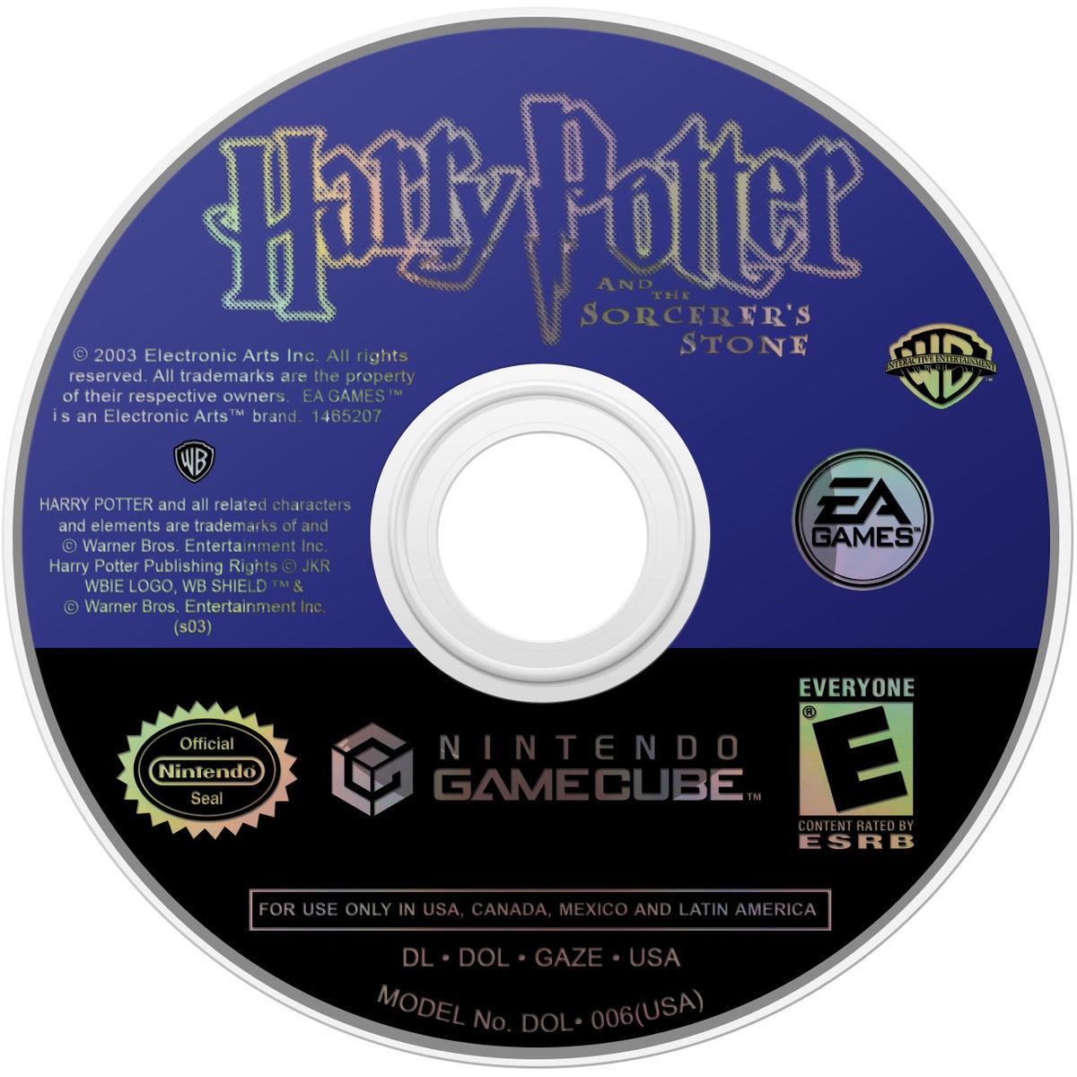 Harry Potter and the Sorcerer's Stone GameCube - Video Game - Used - CaveGamers - Image 3