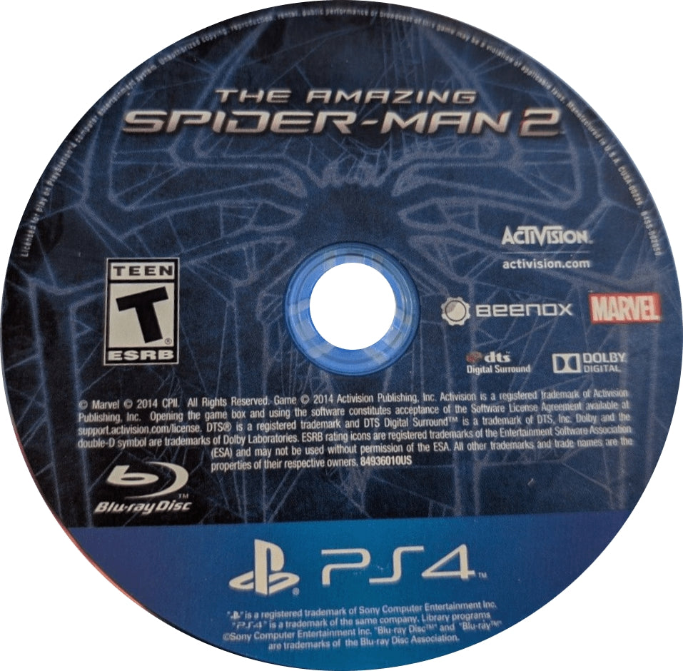 The Amazing Spider-Man 2 PS4 - Video Game - Used - CaveGamers - Image 2