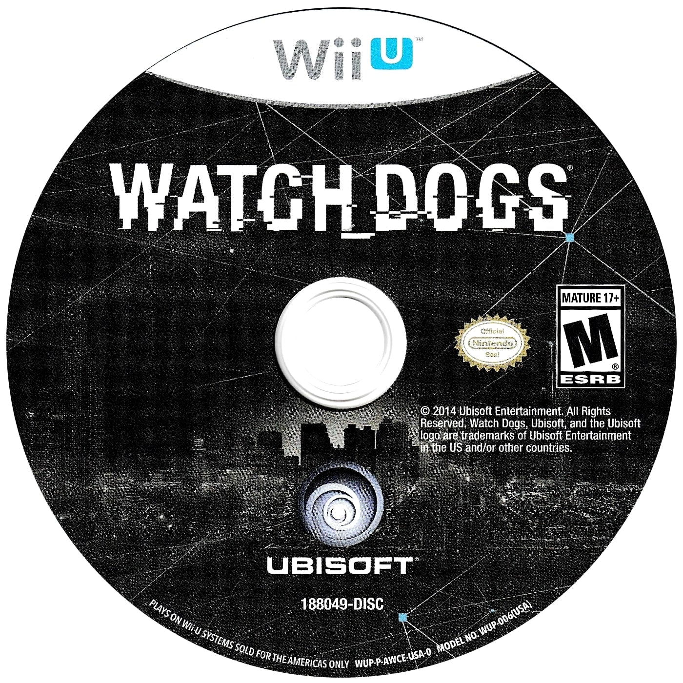 Watch Dogs Wii U - Video Game - Used - CaveGamers - Image 3