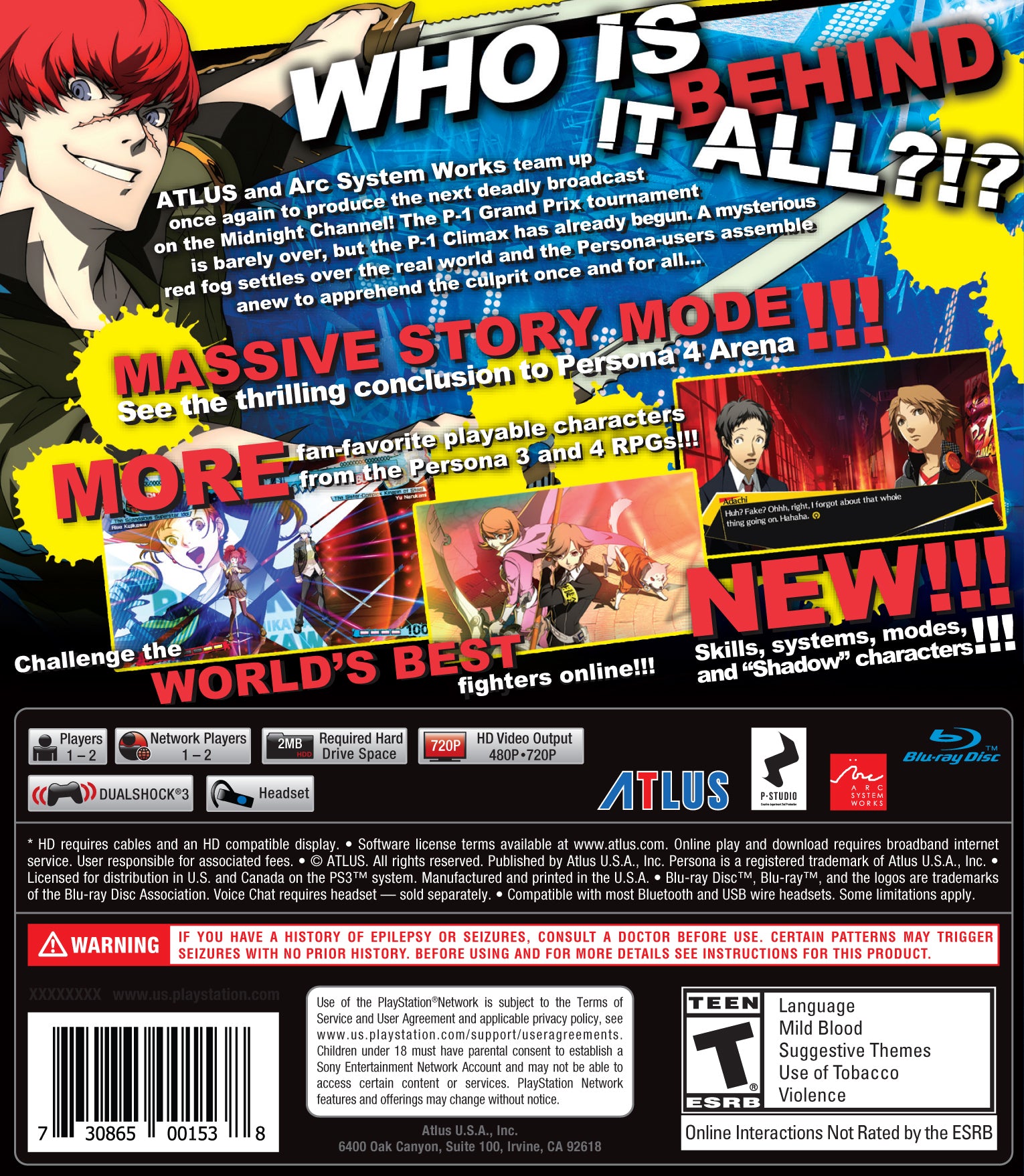 Persona 4 Arena Ultimax