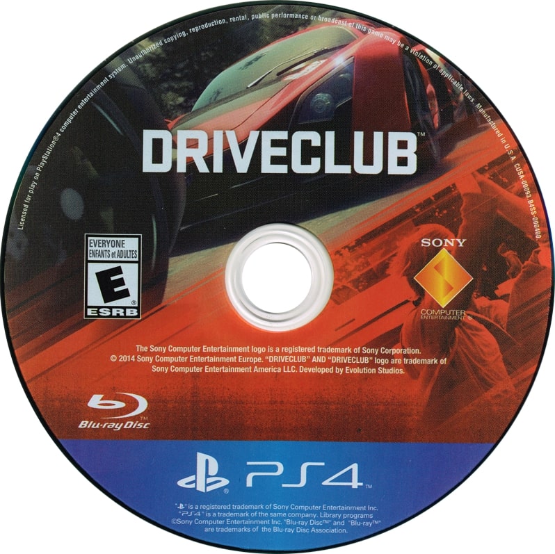 DriveClub PS4 - Video Game - Used - CaveGamers - Image 3