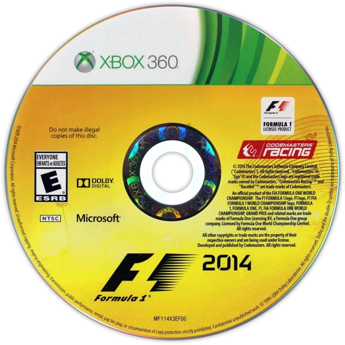 F1 2014