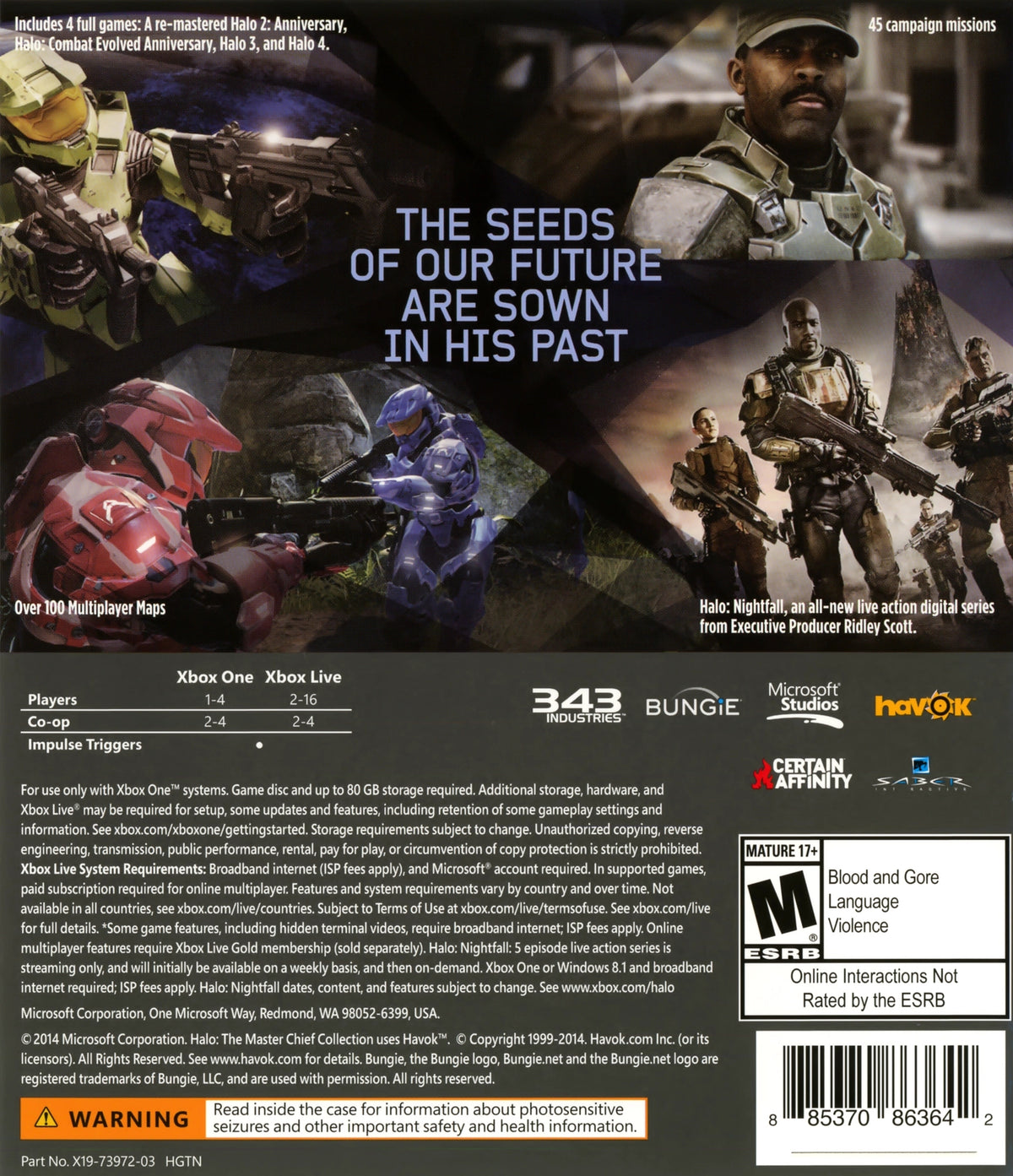 Halo: The Master Chief Collection Xbox One - Video Game - Used - CaveGamers - Image 2