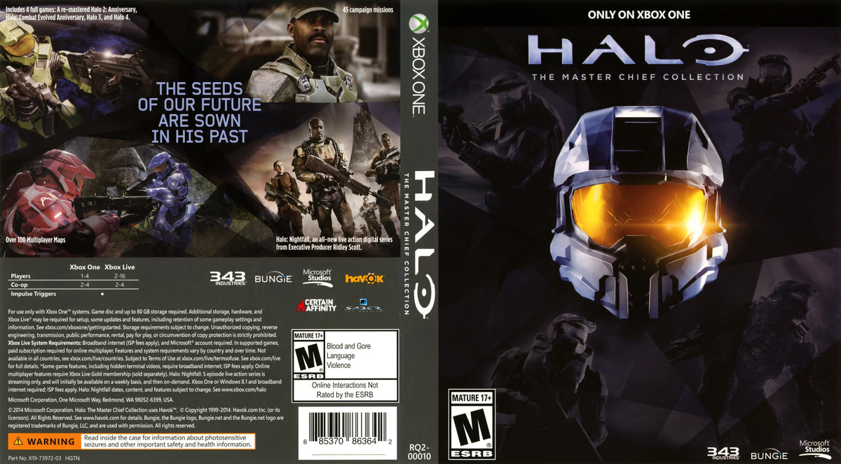 Halo: The Master Chief Collection Xbox One - Video Game - Used - CaveGamers - Image 4