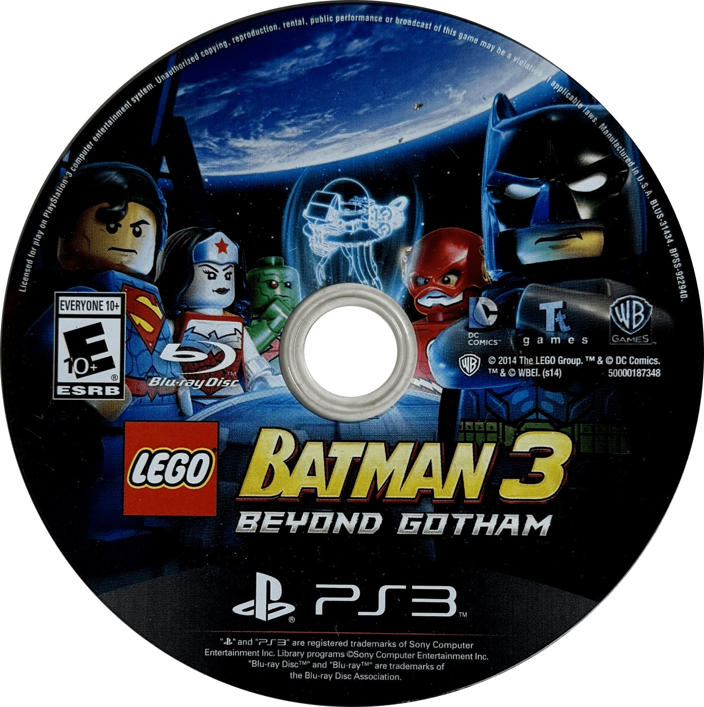 LEGO Batman 3: Beyond Gotham PS3 - Video Game - Used - CaveGamers - Image 3