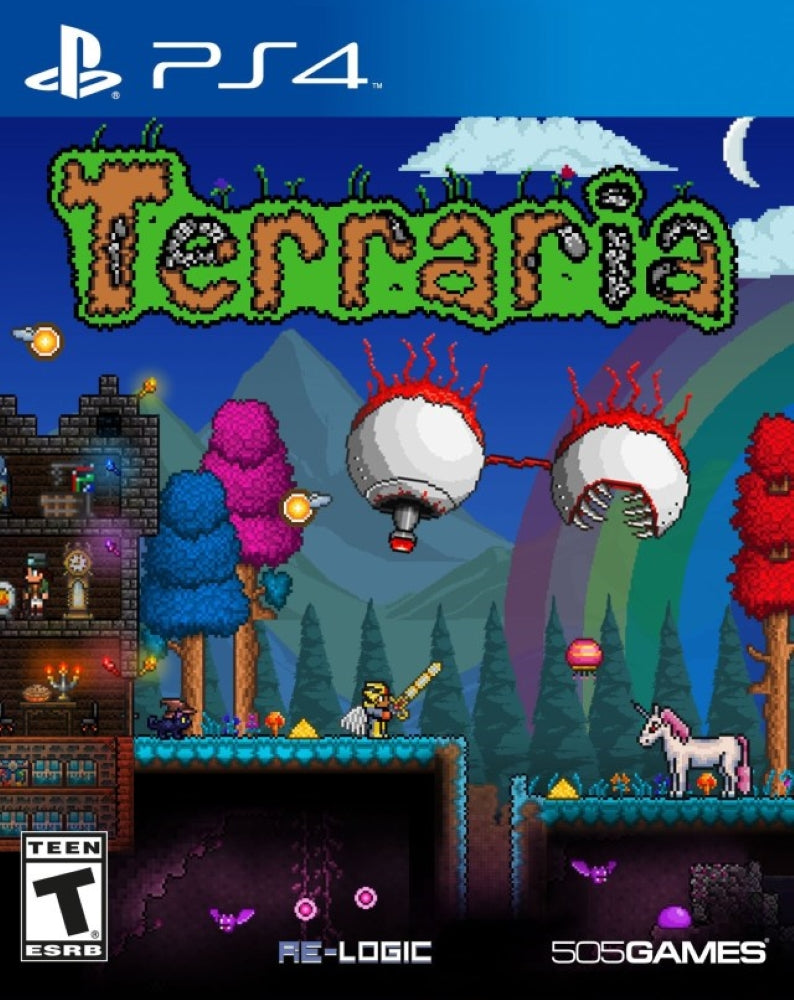Terraria PS4 - Video Game - Used - CaveGamers