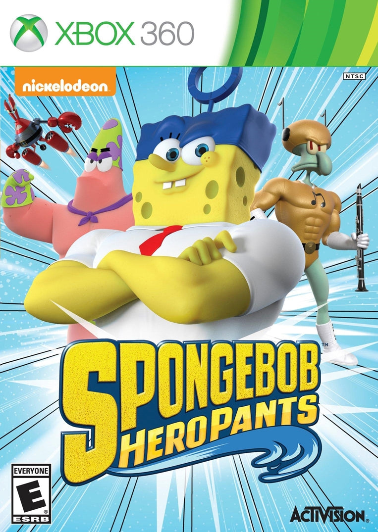 SpongeBob HeroPants Xbox 360 - Video Game - Used - CaveGamers