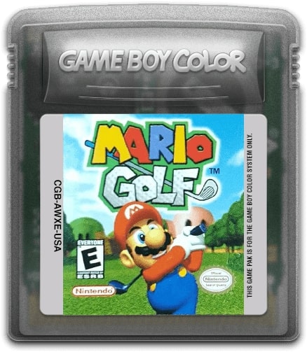 Mario Golf Game Boy Color - Video Game - Used - CaveGamers - Image 3