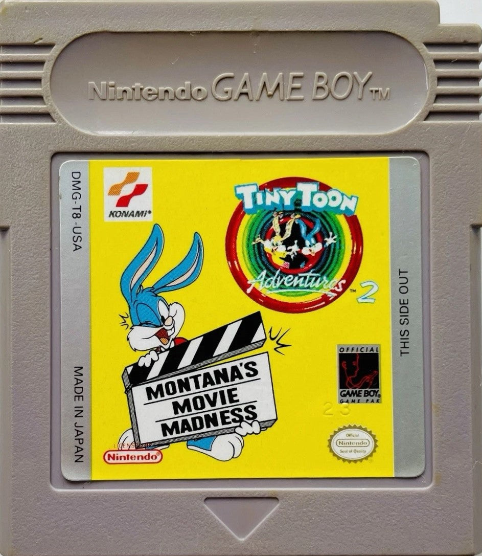 Tiny Toon Adventures: Montana's Movie Madness Game Boy - Video Game - Used - CaveGamers - Image 3