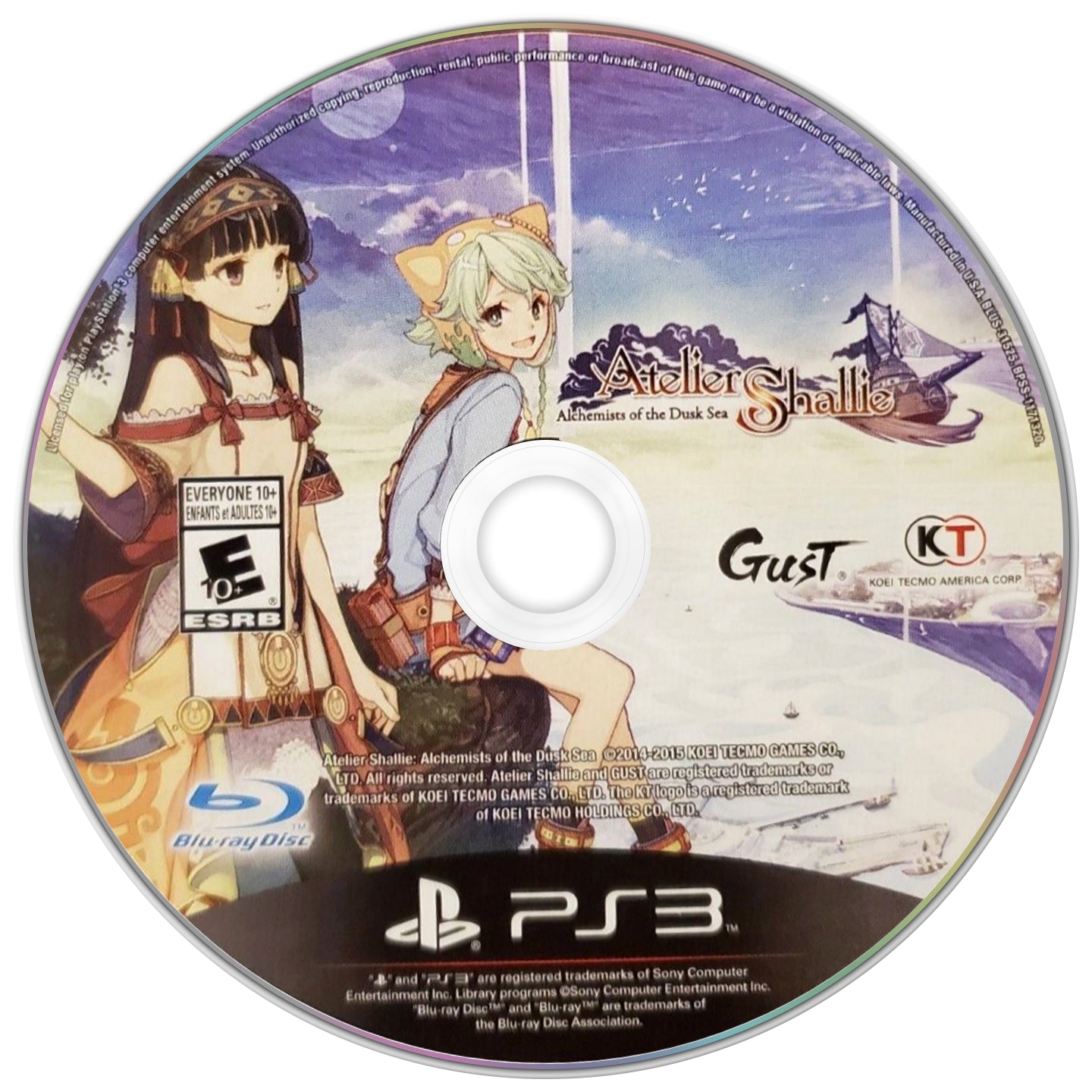 Atelier Shallie: Alchemists of the Dusk Sea PS3 - Video Game - Used - CaveGamers - Image 3