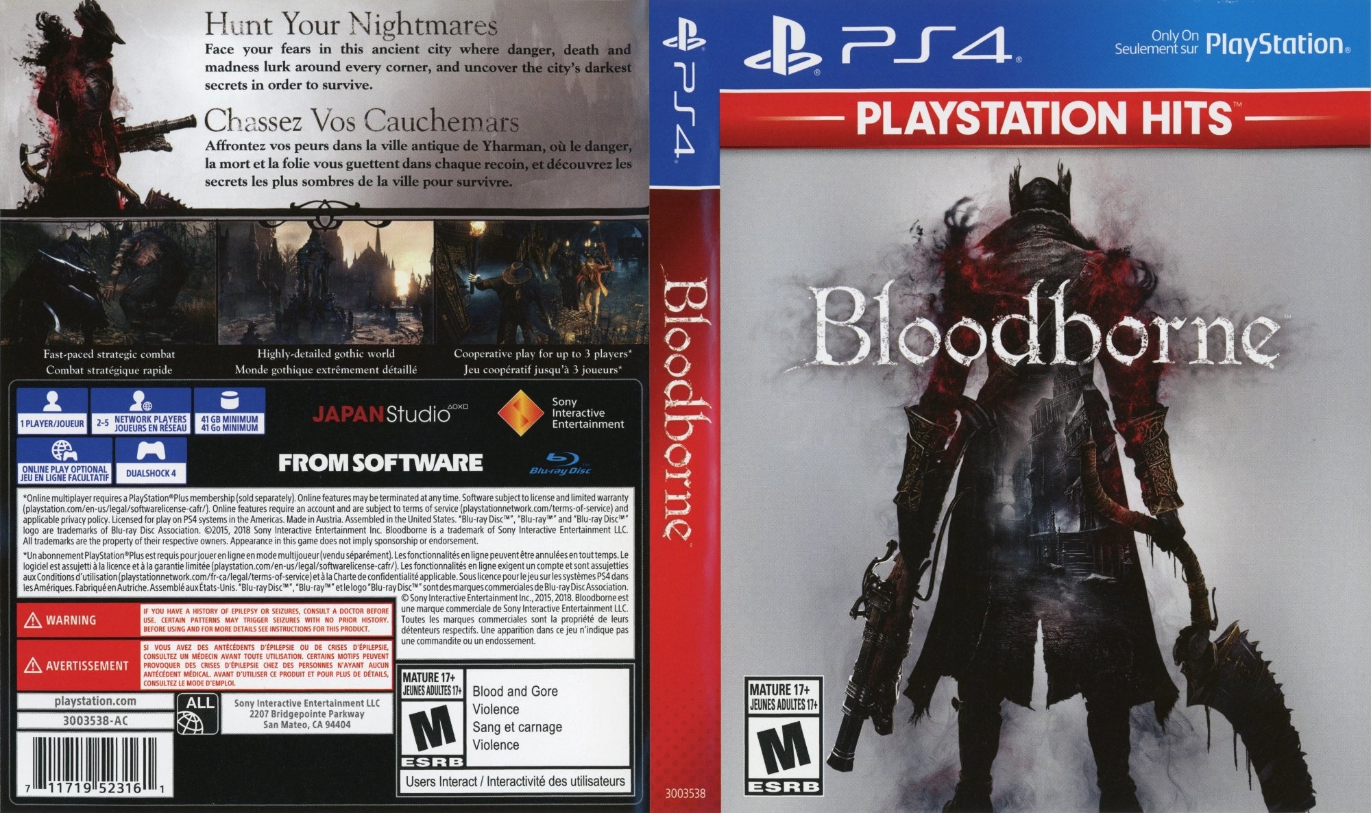 Bloodborne PS4 - Video Game - Used - CaveGamers - Image 4