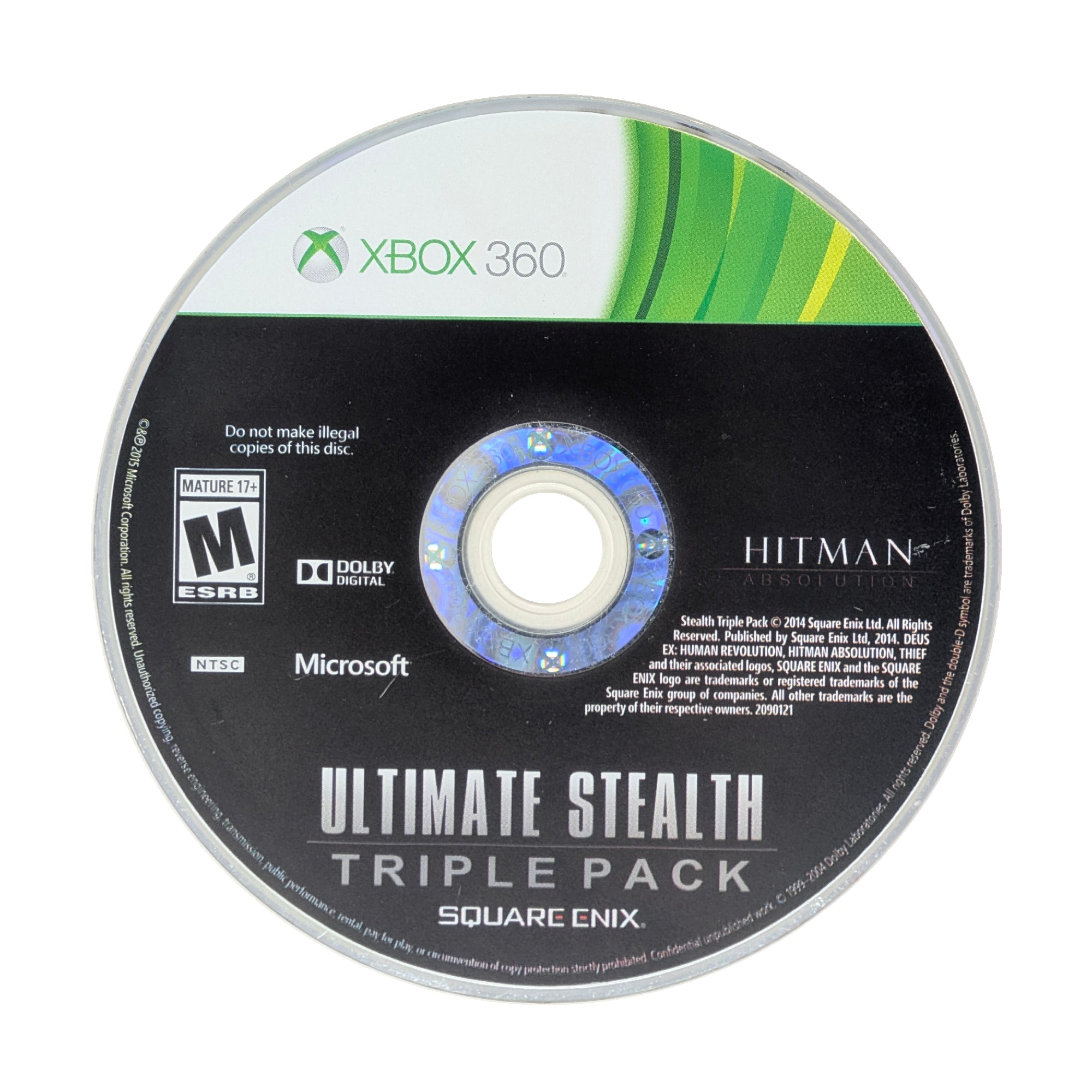 Ultimate Stealth Triple Pack Xbox 360 - Video Game - Used - CaveGamers - Image 3