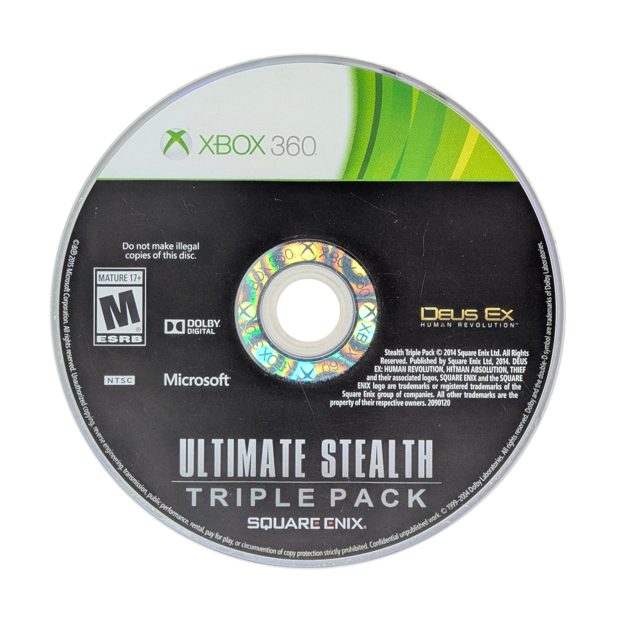 Ultimate Stealth Triple Pack Xbox 360 - Video Game - Used - CaveGamers - Image 4