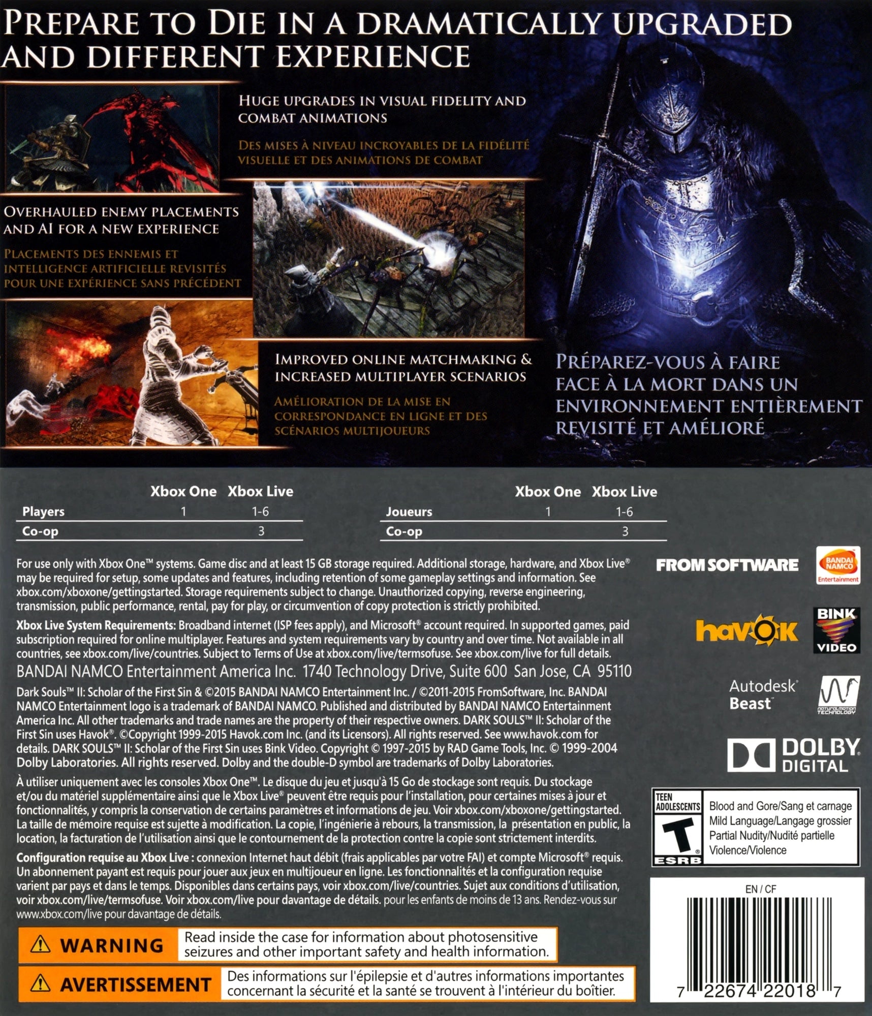 Dark Souls II: Scholar of the First Sin Xbox One - Video Game - Used - CaveGamers - Image 2