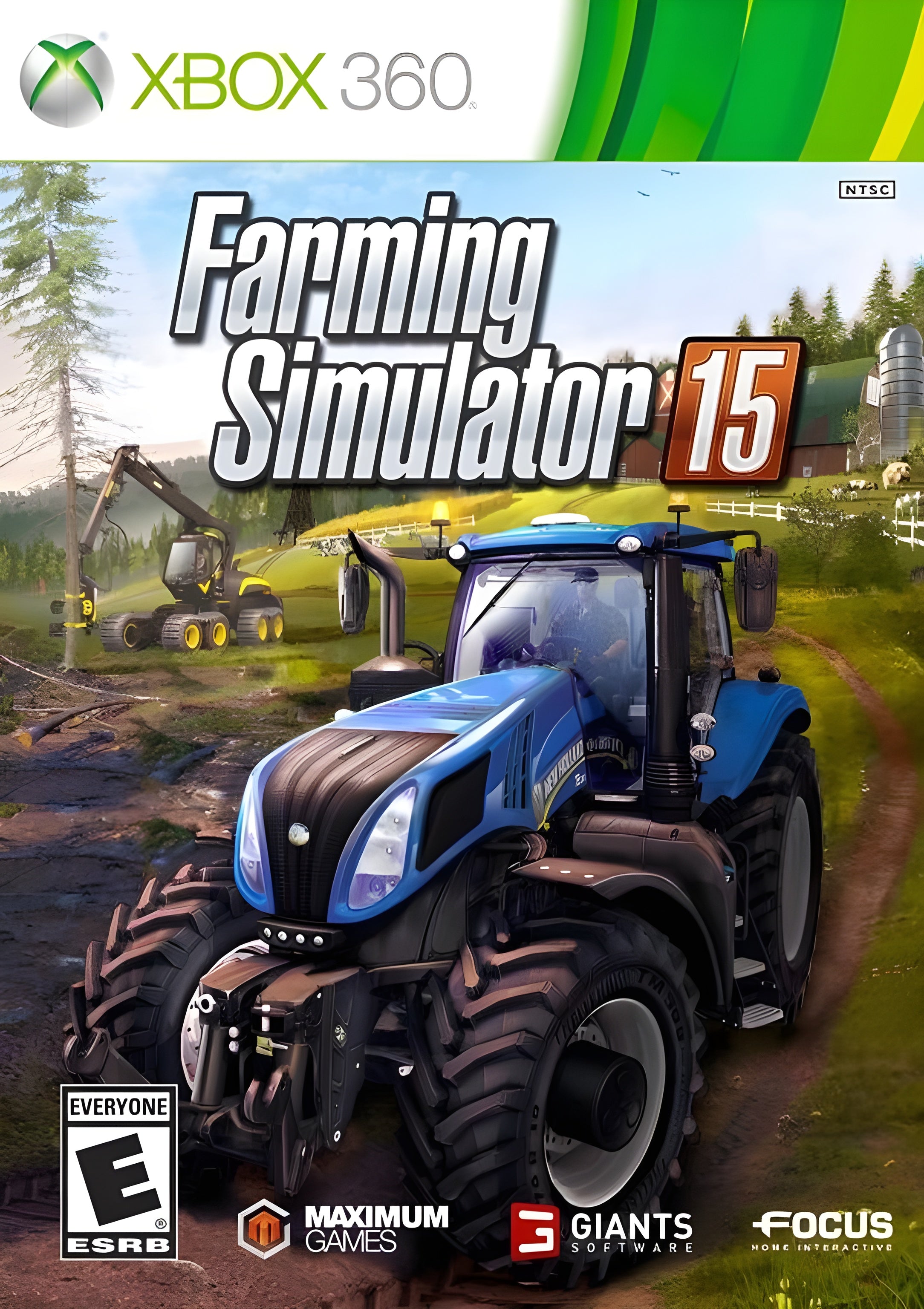 Farming Simulator 15 Xbox 360 - Video Game - Used - CaveGamers
