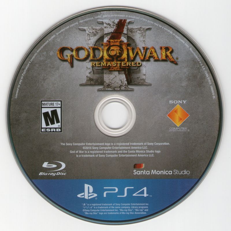 God of War III: Remastered PS4 - Video Game - Used - CaveGamers - Image 3