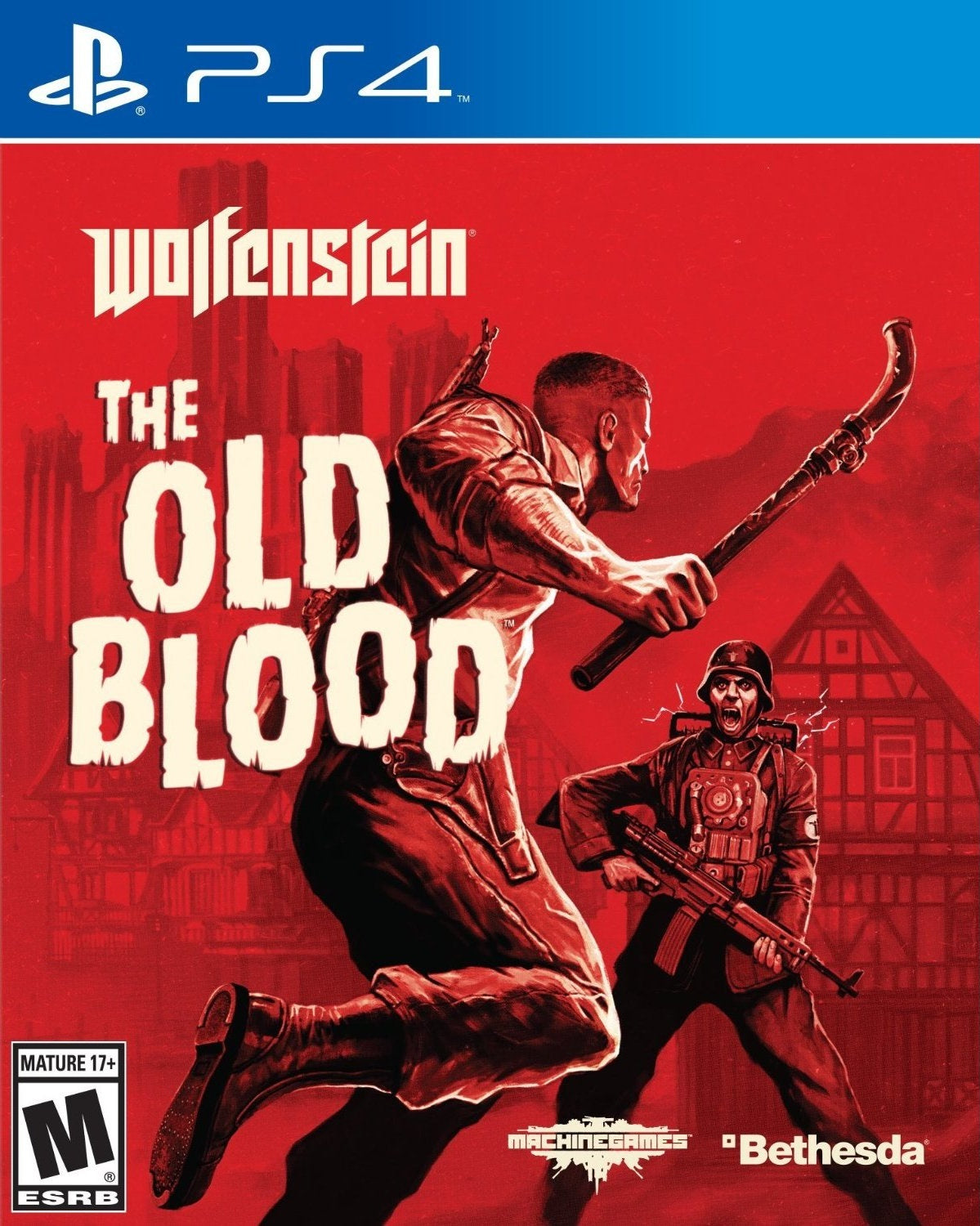 Wolfenstein: The Old Blood PS4 - Video Game - Used - CaveGamers