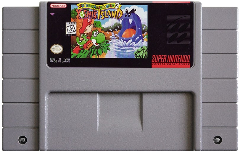 Super Mario World 2: Yoshi's Island SNES - Video Game - Used - CaveGamers - Image 3