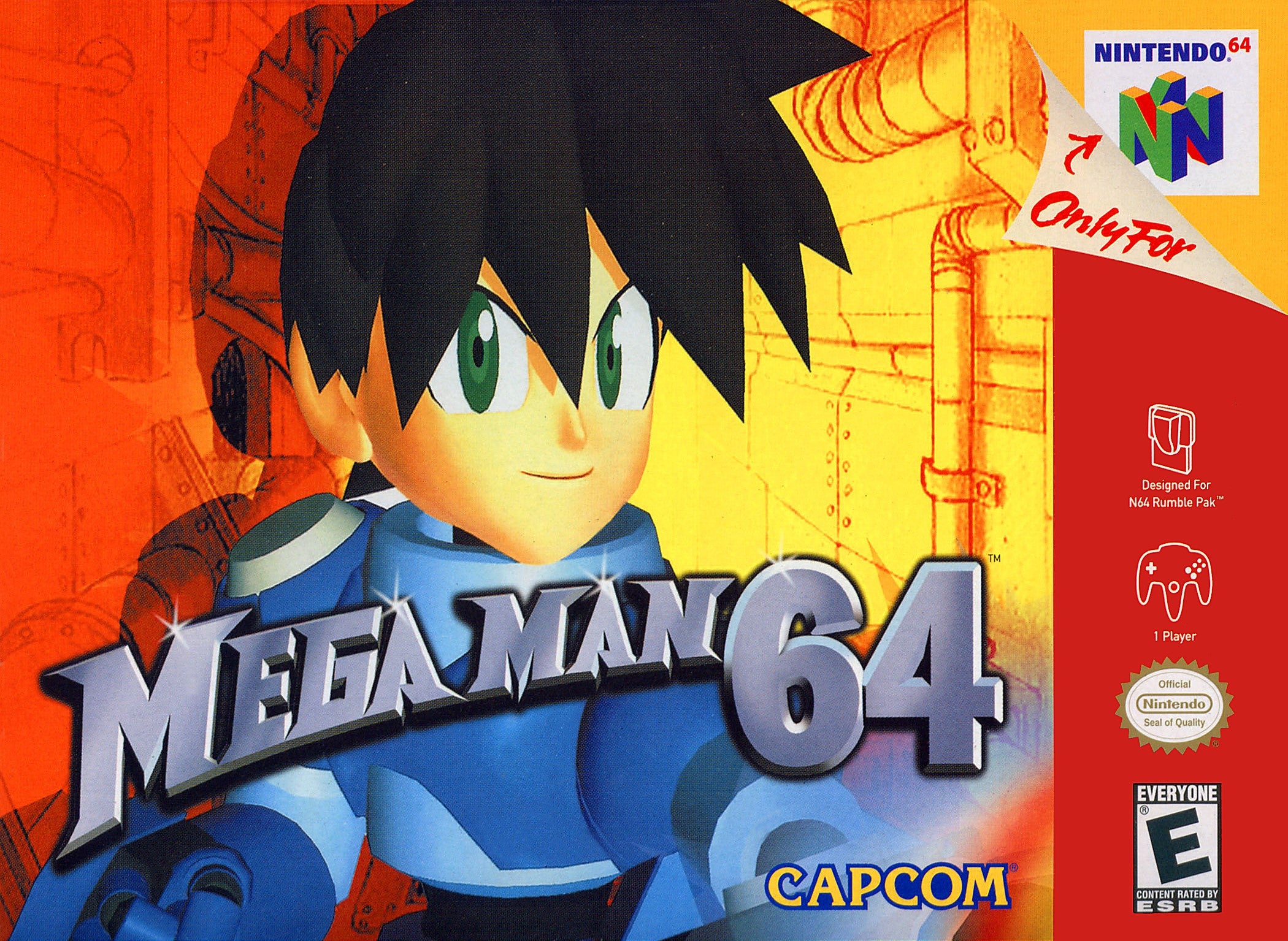 Mega Man 64 N64 - Video Game - Used - CaveGamers