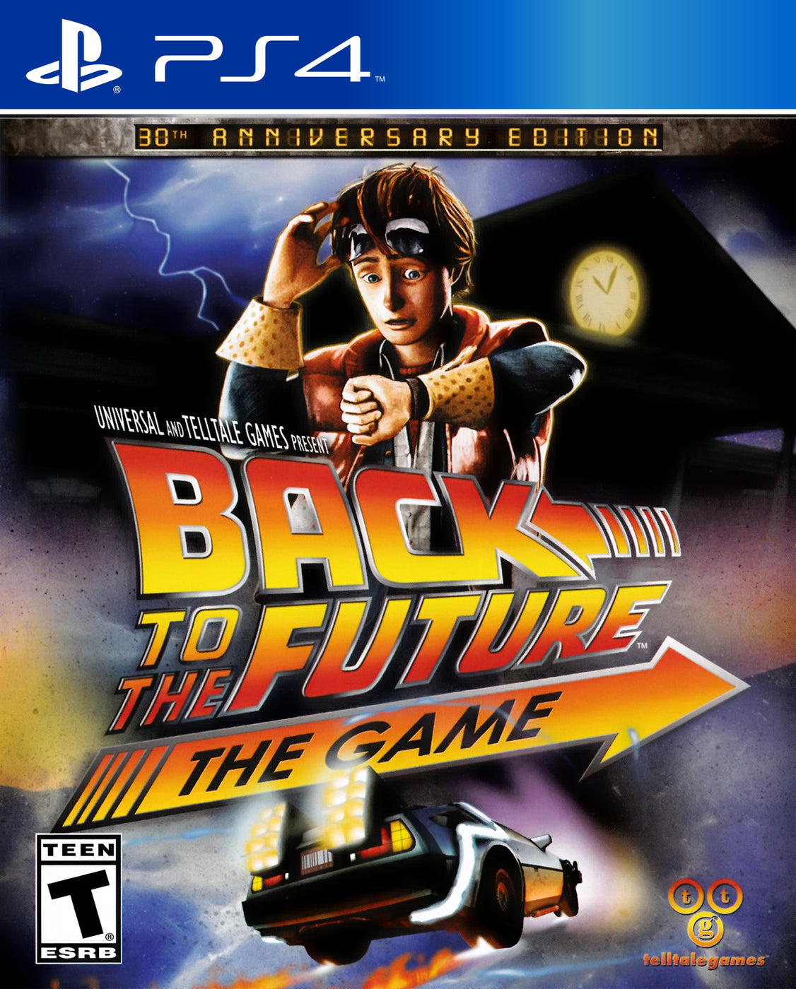Back to the Future: The Game 30th Anniversary PS4 - Video Game - Used - CaveGamers