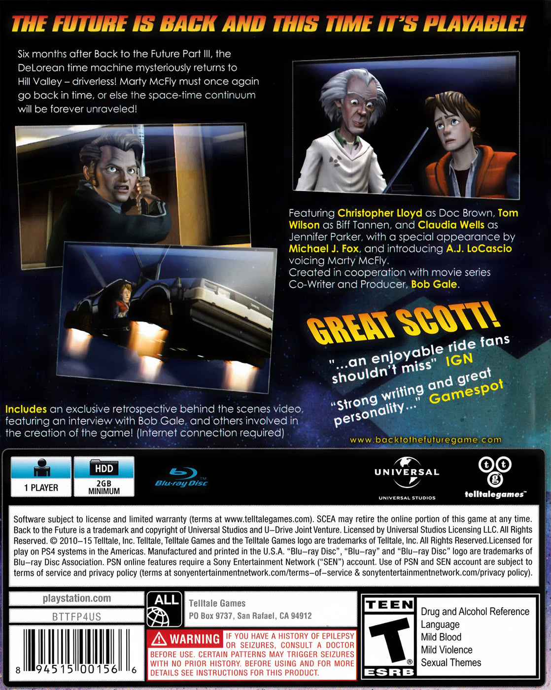 Back to the Future: The Game 30th Anniversary
