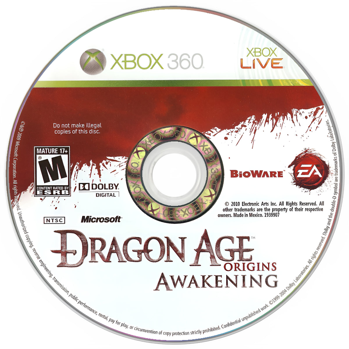 Dragon Age: Origins Awakening Xbox 360 - Video Game - Used - CaveGamers - Image 3
