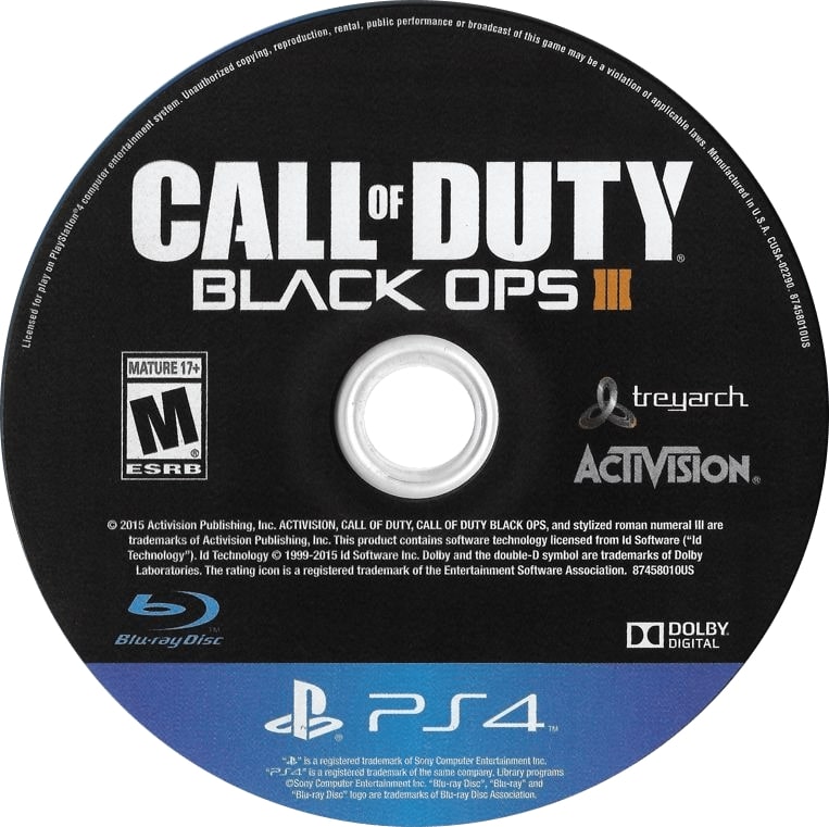 Call of Duty Black Ops III PS4 - Video Game - Used - CaveGamers - Image 3