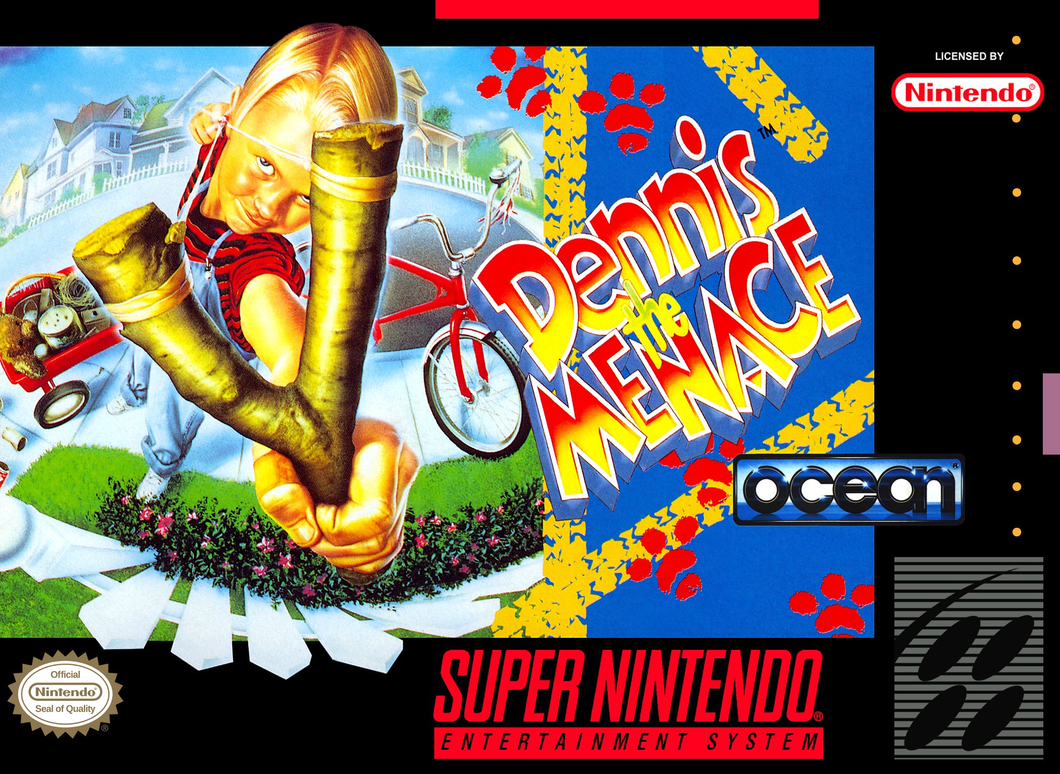 Dennis The Menace SNES - Video Game - Used - CaveGamers