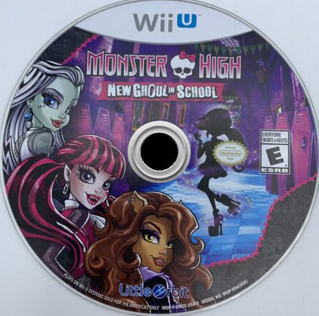 Monster High: New Ghoul in School Wii U - Video Game - Used - CaveGamers - Image 3