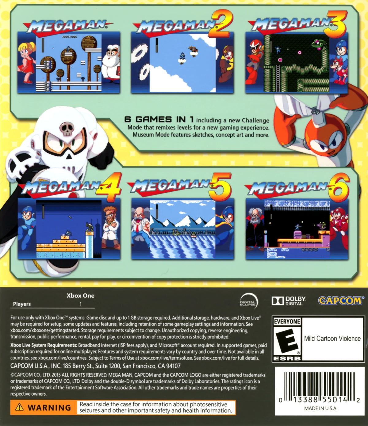 Mega Man Legacy Collection Xbox One - Video Game - Used - CaveGamers - Image 2