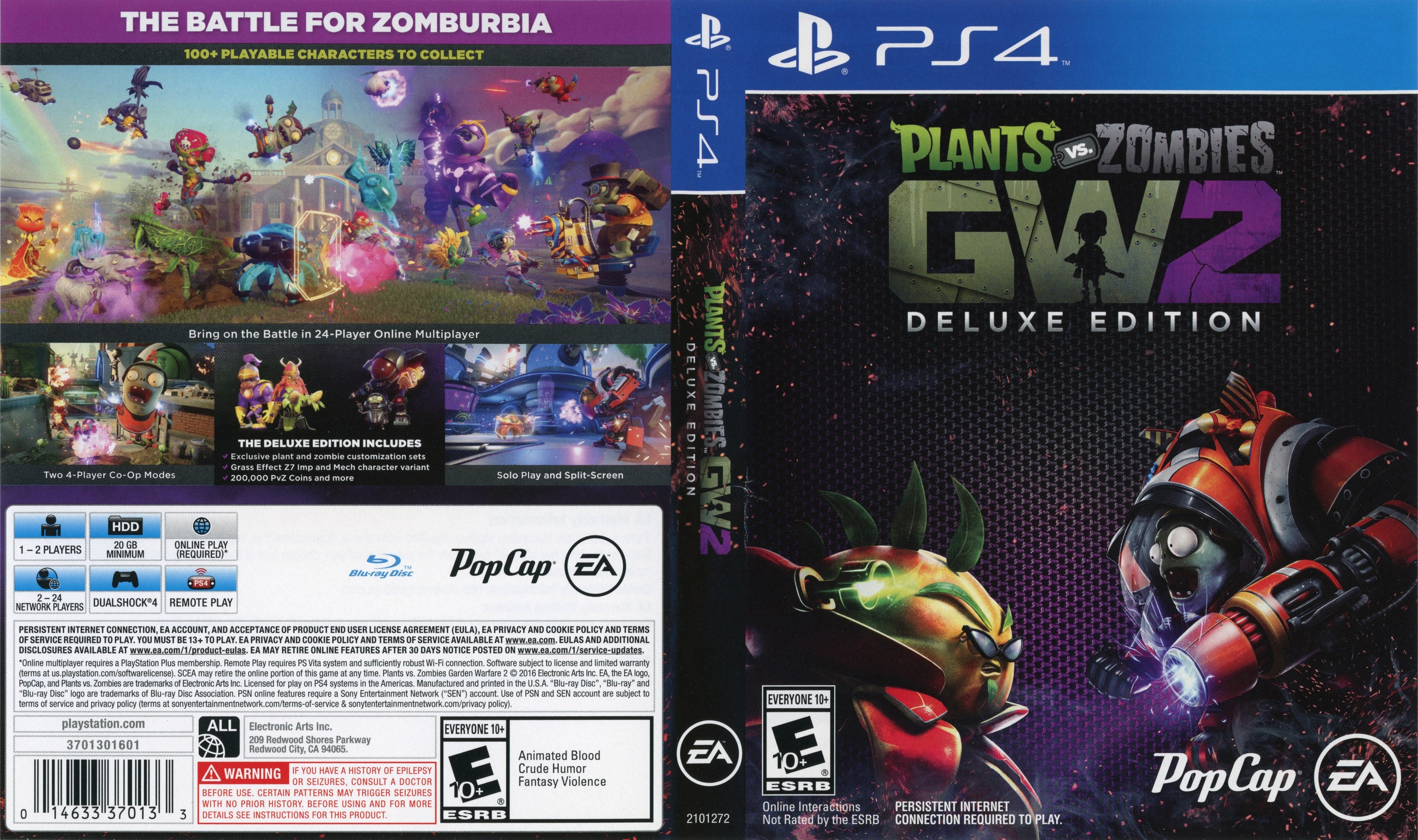 Plants vs. Zombies: Garden Warfare 2 PS4 - Video Game - Used - CaveGamers - Image 4
