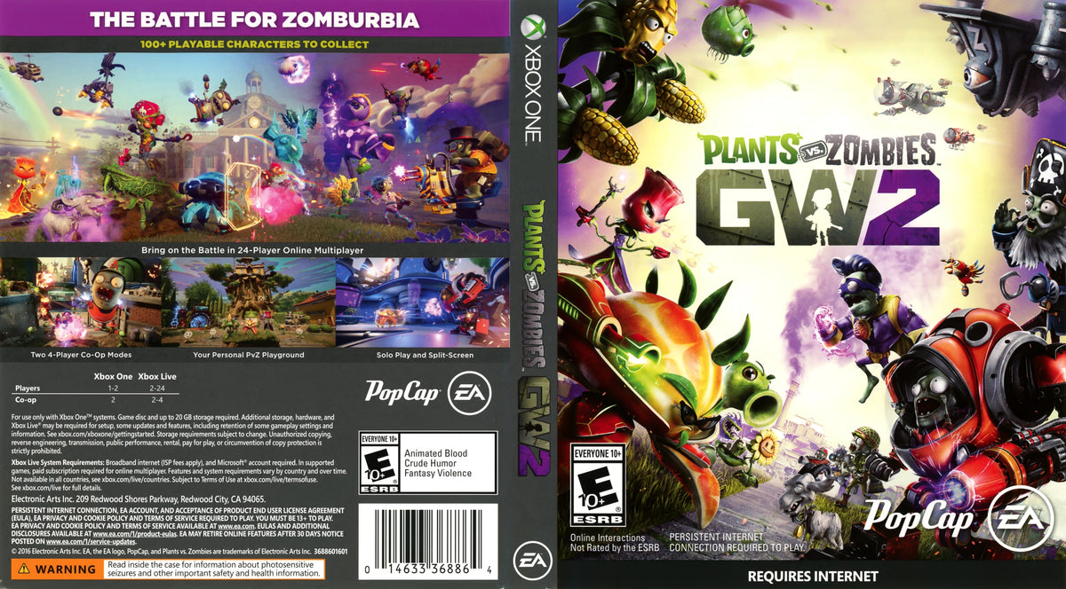 Plants vs. Zombies: Garden Warfare 2 Xbox One - Video Game - Used - CaveGamers - Image 4