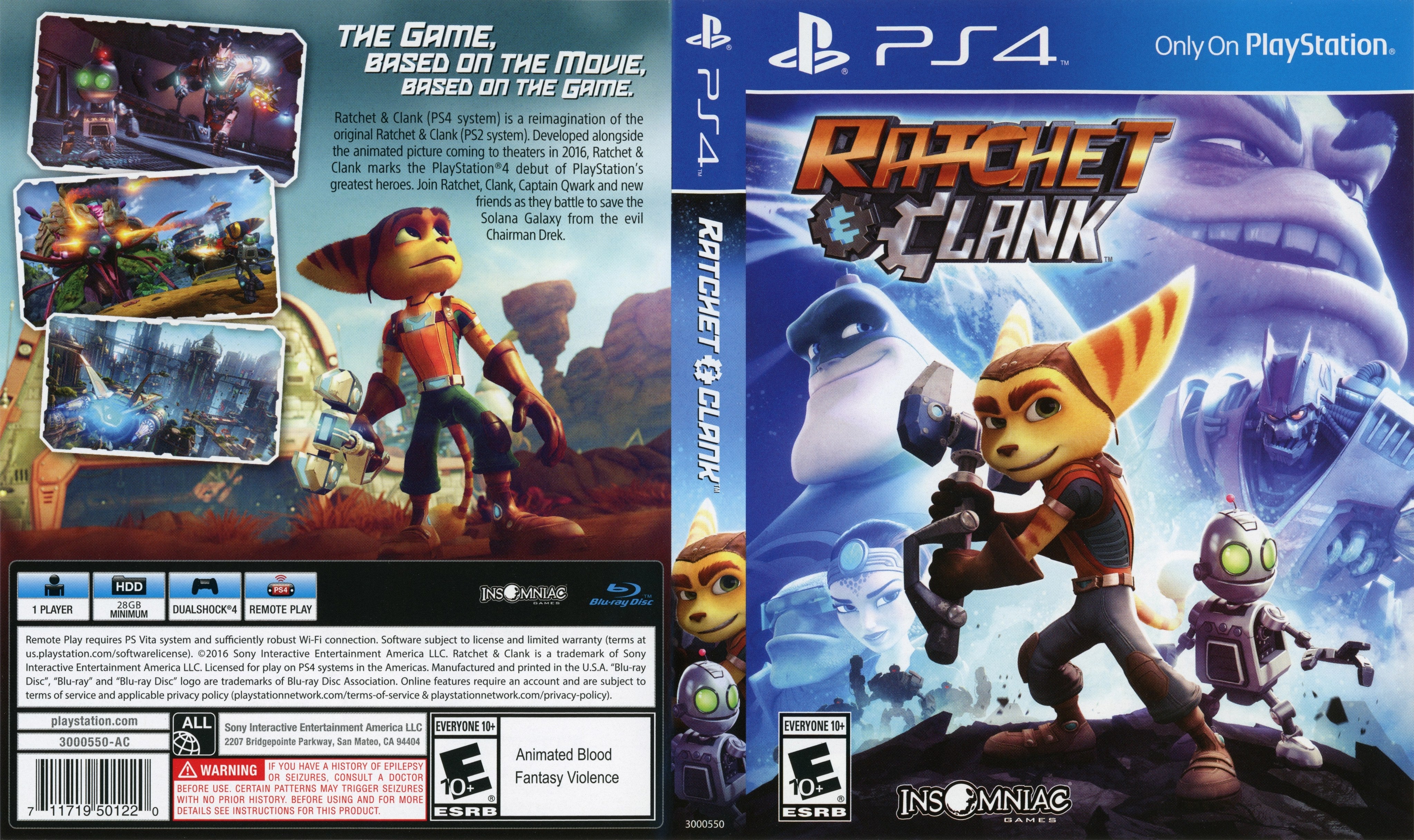 Ratchet & Clank PS4 - Video Game - Used - CaveGamers - Image 4