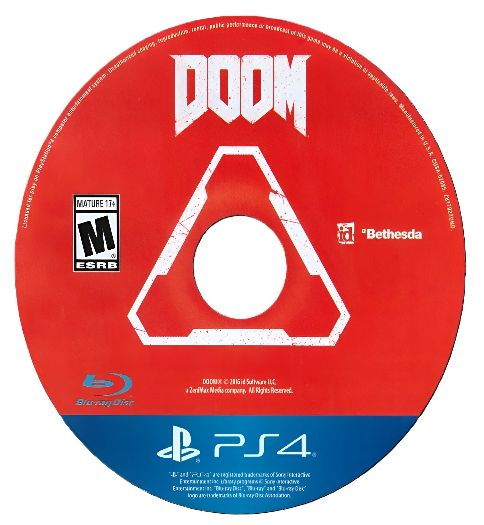 Doom PS4 - Video Game - Used - CaveGamers - Image 3
