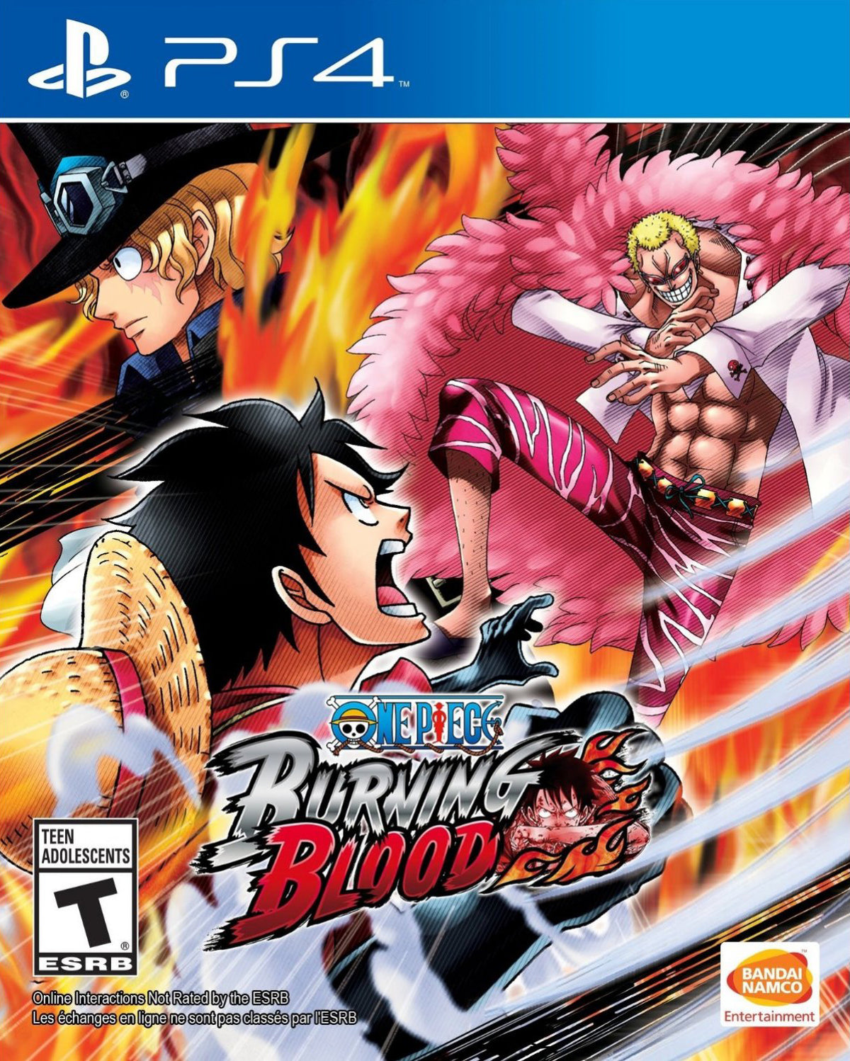 One Piece Burning Blood PS4 - Video Game - Used - CaveGamers
