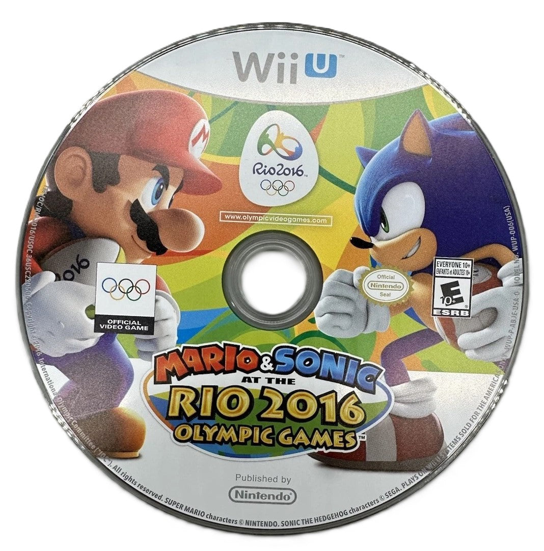 Mario & Sonic at the Rio 2016 Olympic Games Wii U - Video Game - Used - CaveGamers - Image 3