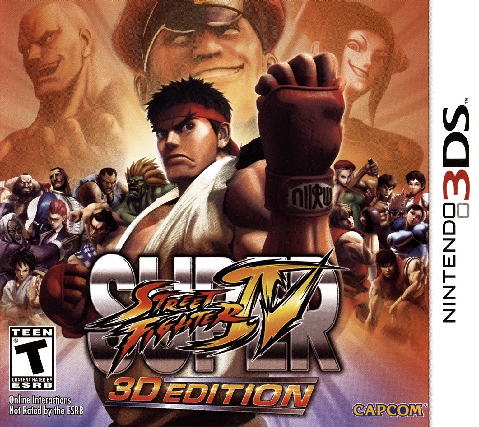 Super Street Fighter IV: 3D Edition 3DS - Video Game - Used - CaveGamers